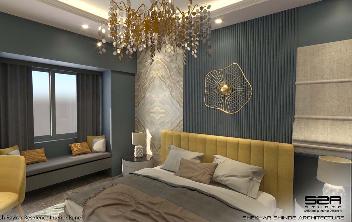 project name mr somesh raykar interiors at pune client name mr somesh ...